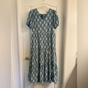 Lucky Brand Green Maxi Dress